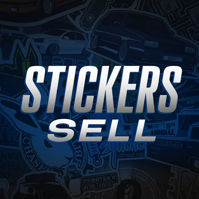 Stickers Sell — производство виниловых наклеек